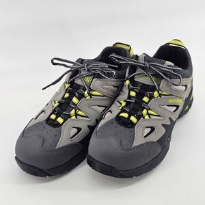 Red Wing 6630 Safety Toe Work‎ Shoes Mens 9.5 EE Gray Lime Green EH Sneakers